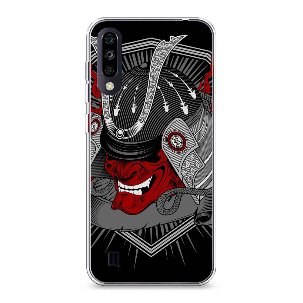 

Чехол для ZTE Blade A7 (2020) "Красная маска самурая", Белый;красный;черный, 133750-4