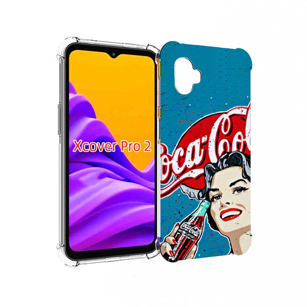 

Чехол MyPads вкусная кола картинка для Samsung Galaxy Xcover Pro 2, Прозрачный, Tocco