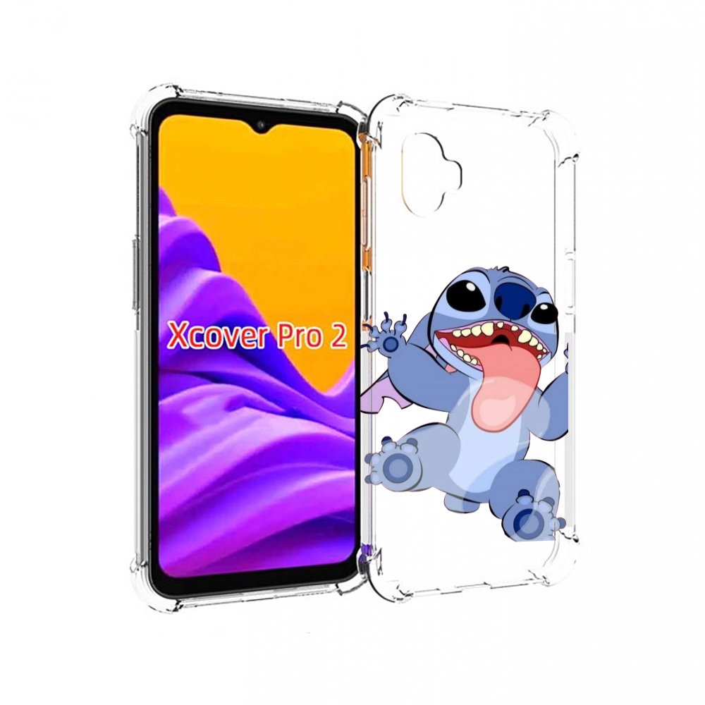 

Чехол MyPads большой-стич для Samsung Galaxy Xcover Pro 2, Прозрачный, Tocco