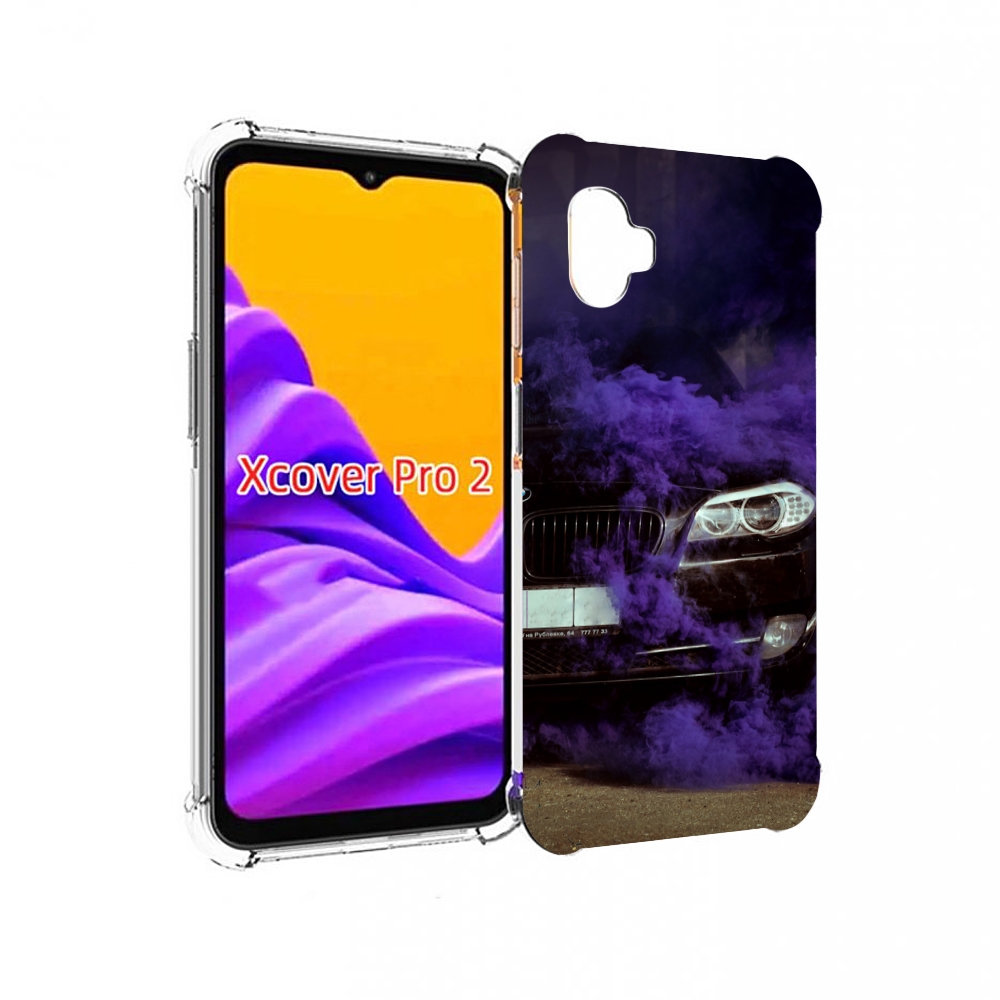 

Чехол MyPads бмв-с-фиолетовым-дымом мужской для Samsung Galaxy Xcover Pro 2, Прозрачный, Tocco