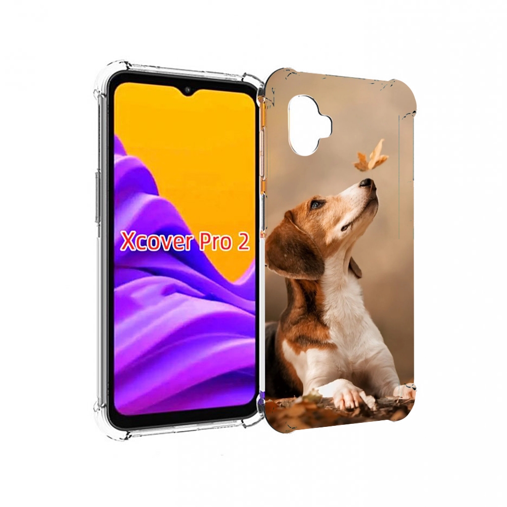 

Чехол MyPads бигль-собака для Samsung Galaxy Xcover Pro 2, Прозрачный, Tocco