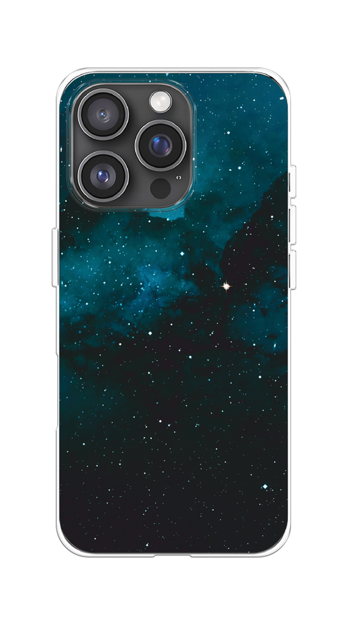 

Чехол на Apple iPhone 16 Pro "Синий космос", 16250-1