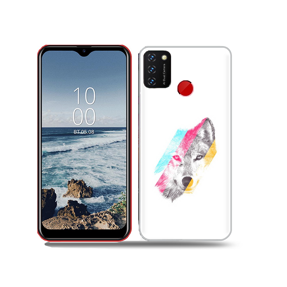 

Чехол MyPads Tocco для BQ 6631G Surf волк градиент, Прозрачный, Tocco