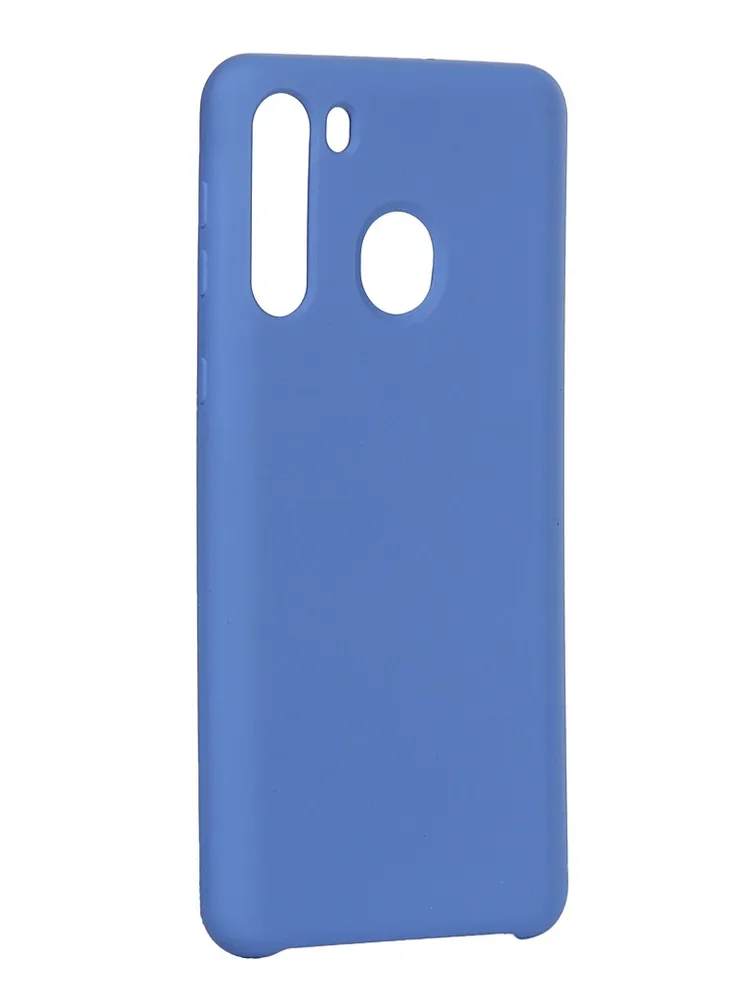 

Чехол Innovation для Samsung Galaxy A21 Silicone Cover Blue 16842, Синий
