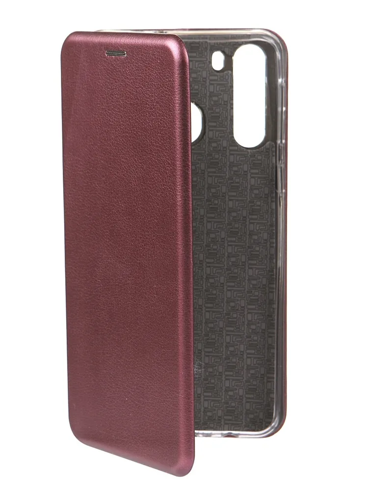 

Чехол Innovation для Samsung Galaxy A21 Book Burgundy 17056, Бордовый