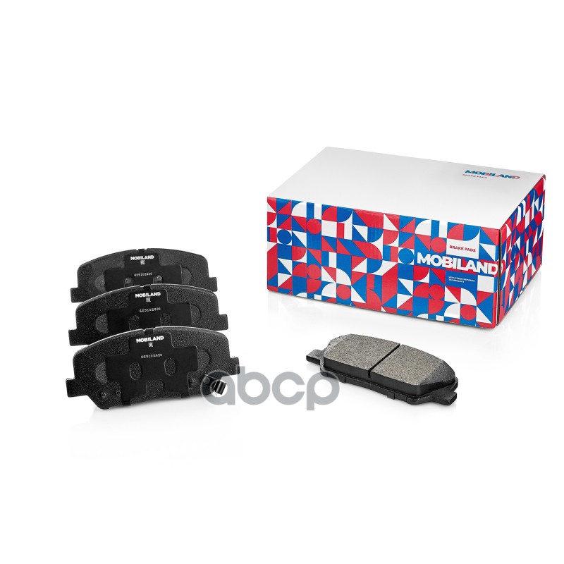 

Тормозные колодки MOBILAND передние дисковые для Kia Ceed Optima с пластиной 429102430