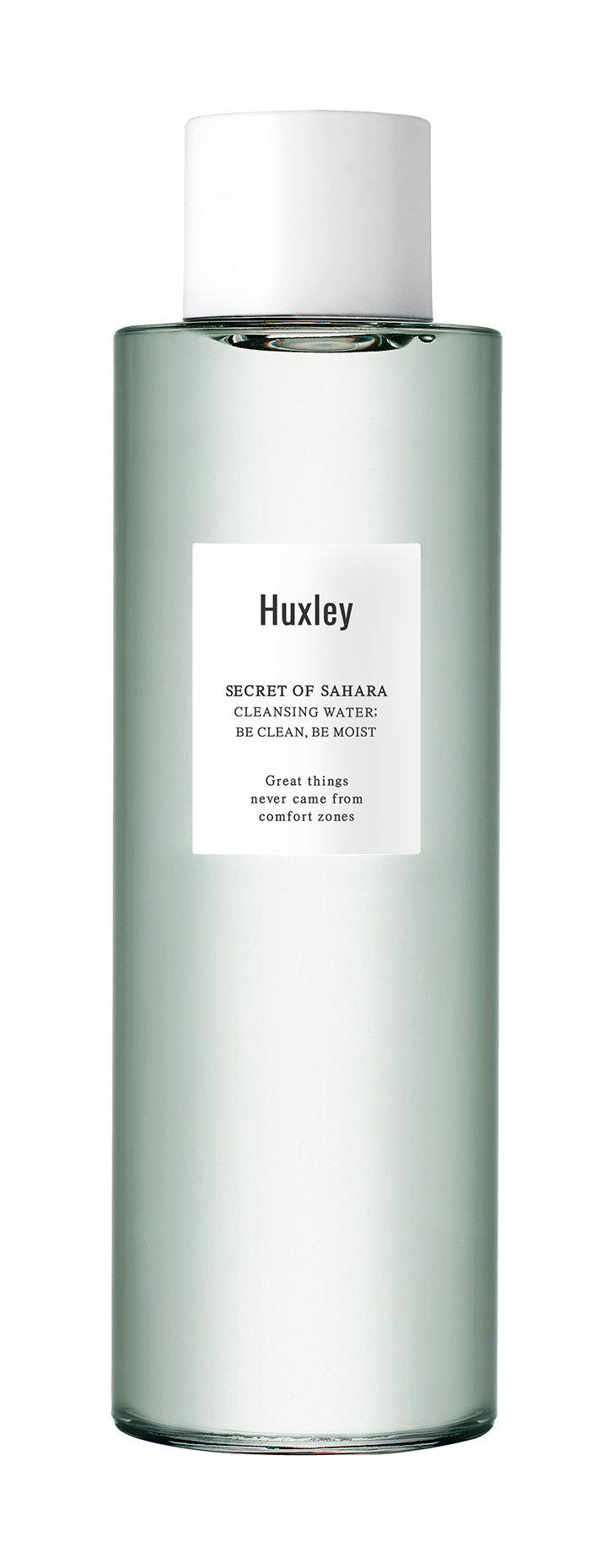 фото Вода для снятия макияжа huxley cleansing water be clean be moist очищающая, 200 мл