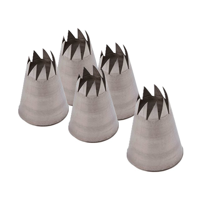 

Насадка кондитерская РОЗА ОТКРЫТАЯ 5 шт/уп M СТАЛЬНАЯ MARTELLATO