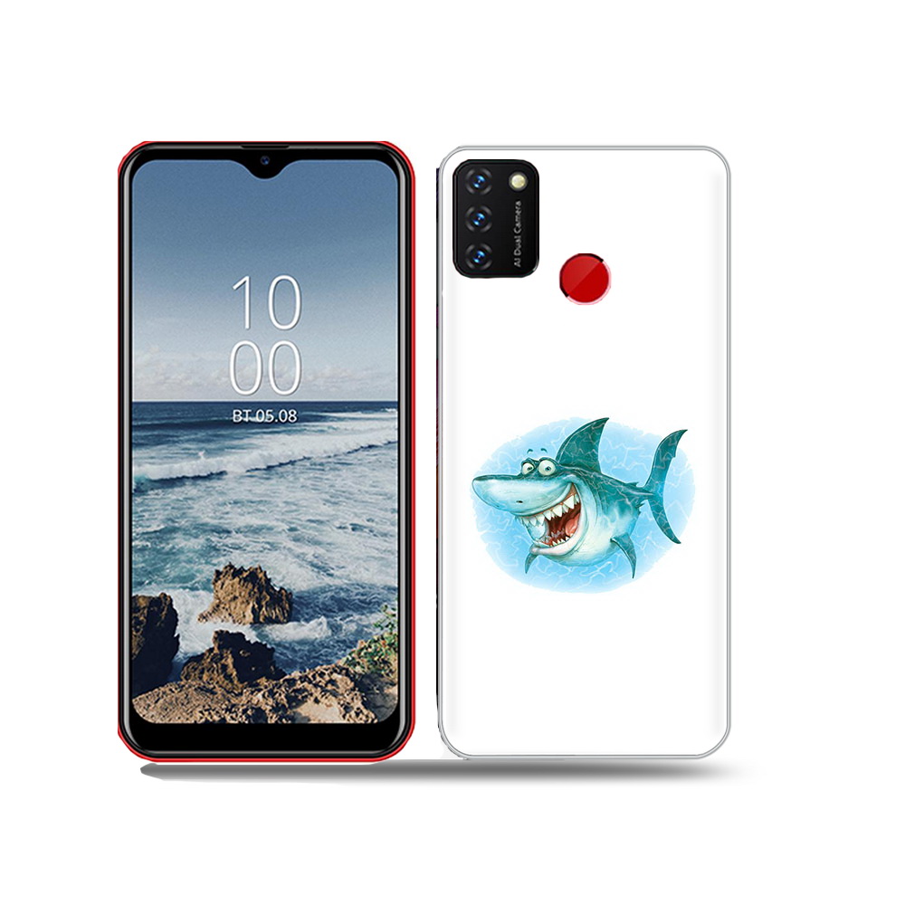 

Чехол MyPads Tocco для BQ 6631G Surf веселая акула, Прозрачный, Tocco