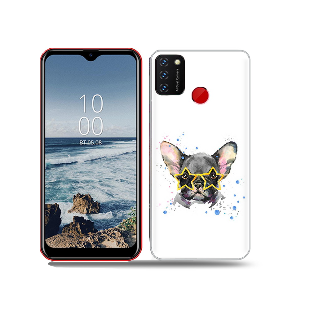 

Чехол MyPads Tocco для BQ 6631G Surf буля в очках, Прозрачный, Tocco