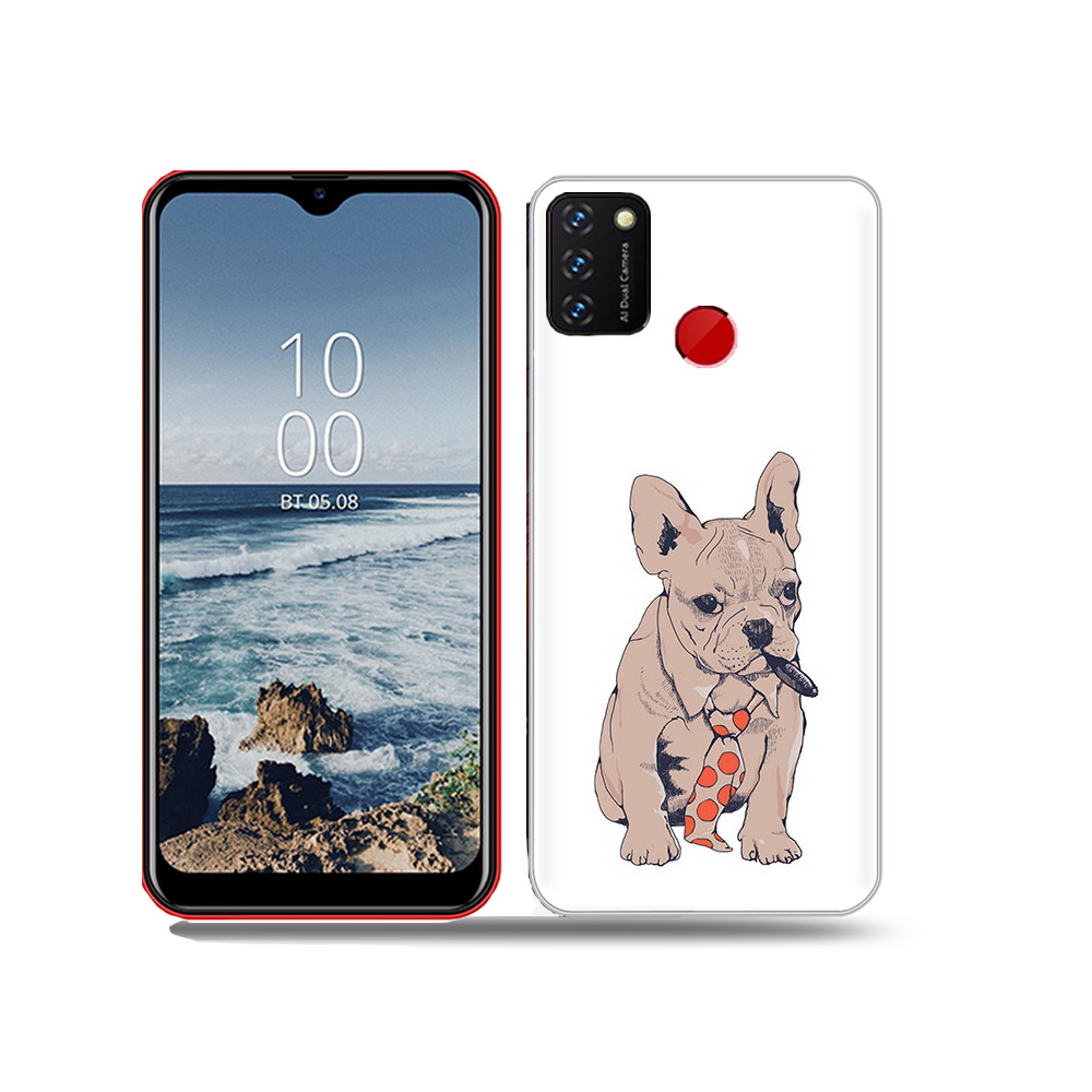 

Чехол MyPads Tocco для BQ 6631G Surf бульдог с сигарой, Прозрачный, Tocco