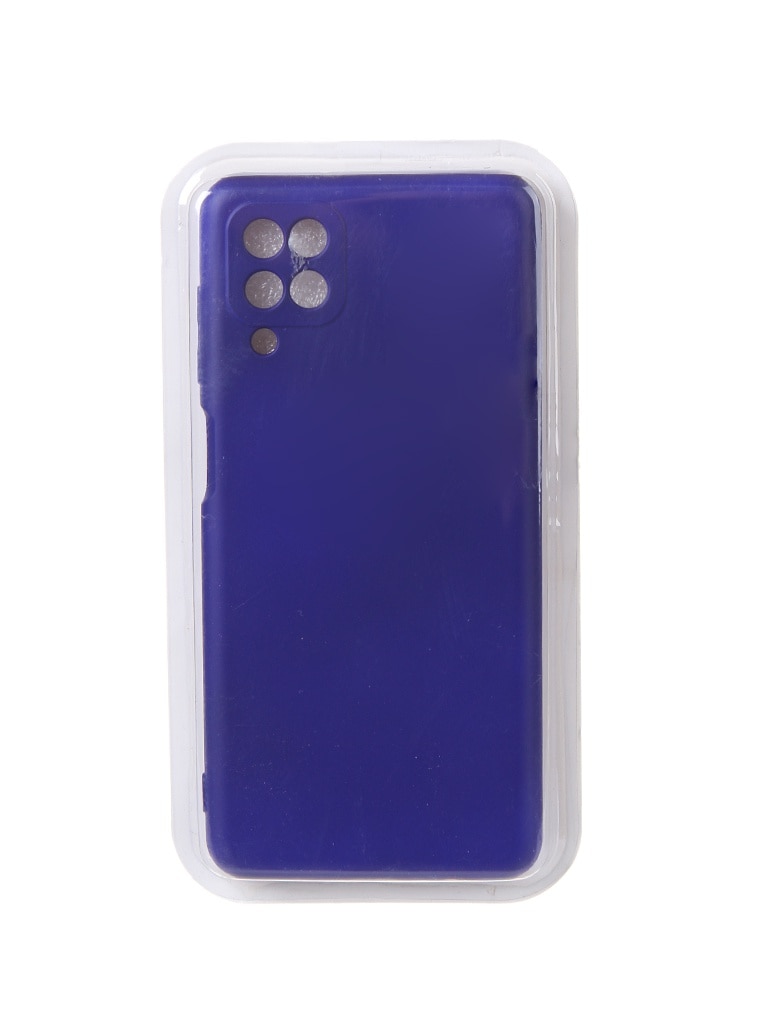

Чехол Innovation для Samsung Galaxy A12 Soft Inside Blue 19715, Синий