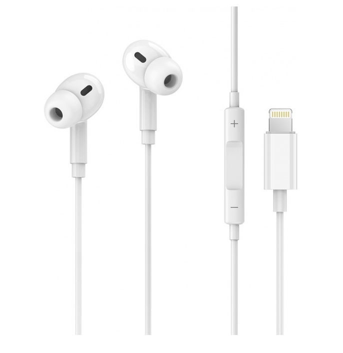 

Наушники с микрофоном Prime Line Stereo Urban lightning белые