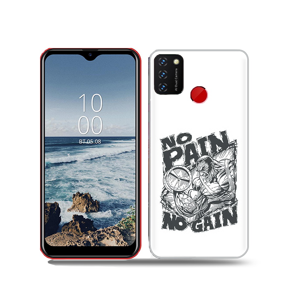 

Чехол MyPads Tocco для BQ 6631G Surf бодибилдинг тяжелая работа, Прозрачный, Tocco