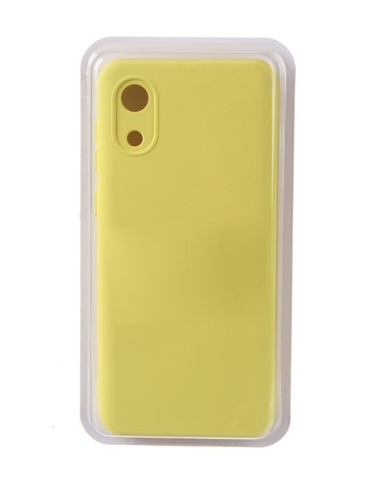 

Чехол Innovation для Samsung Galaxy A03 Core Soft Inside Yellow, Желтый