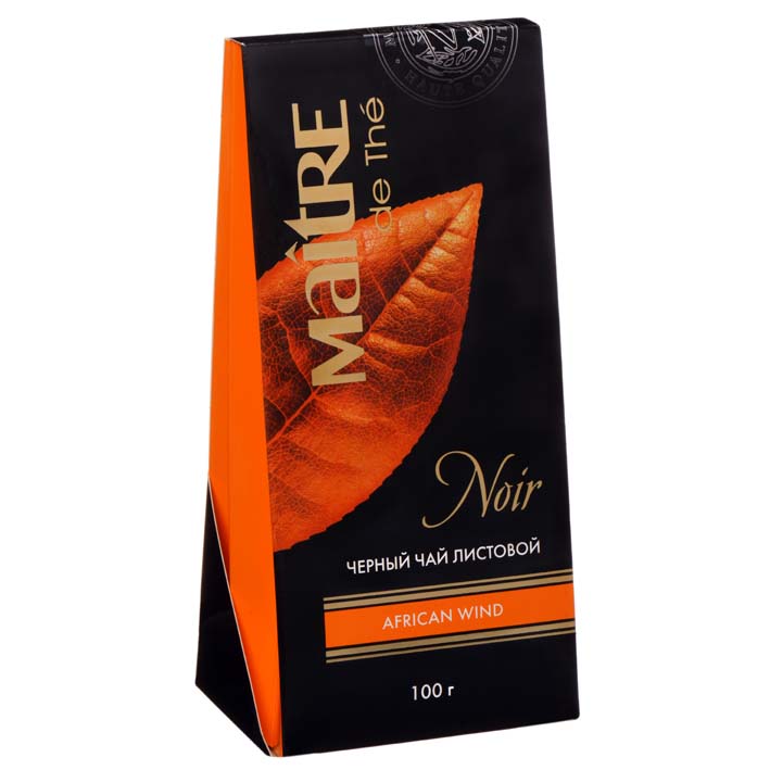 

Чай черный Maitre листовой African wind 100 г