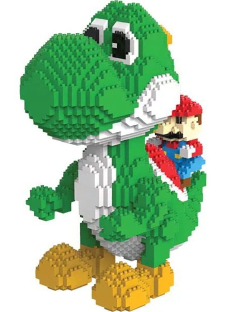 фото 3d-конструктор марио на йоши mario 2276 деталей starfriend