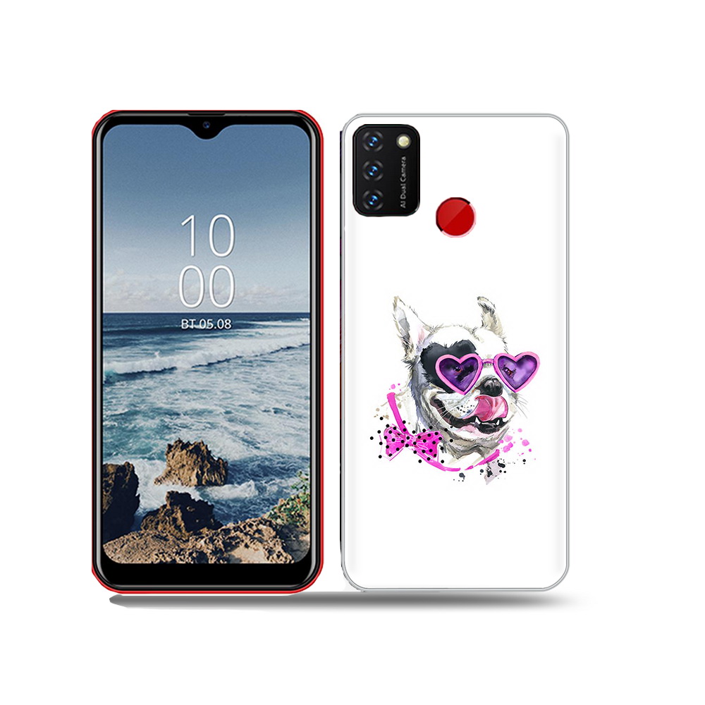 

Чехол MyPads Tocco для BQ 6631G Surf акварельный пёс, Прозрачный, Tocco