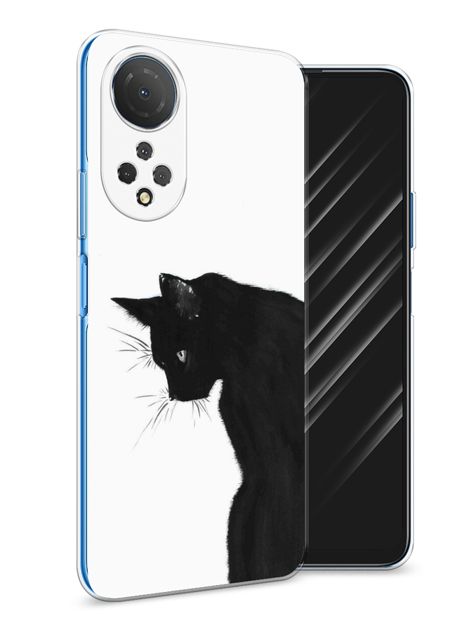 

Чехол Awog на Honor X7 2022 "Black cat", Разноцветный, 6108850-1