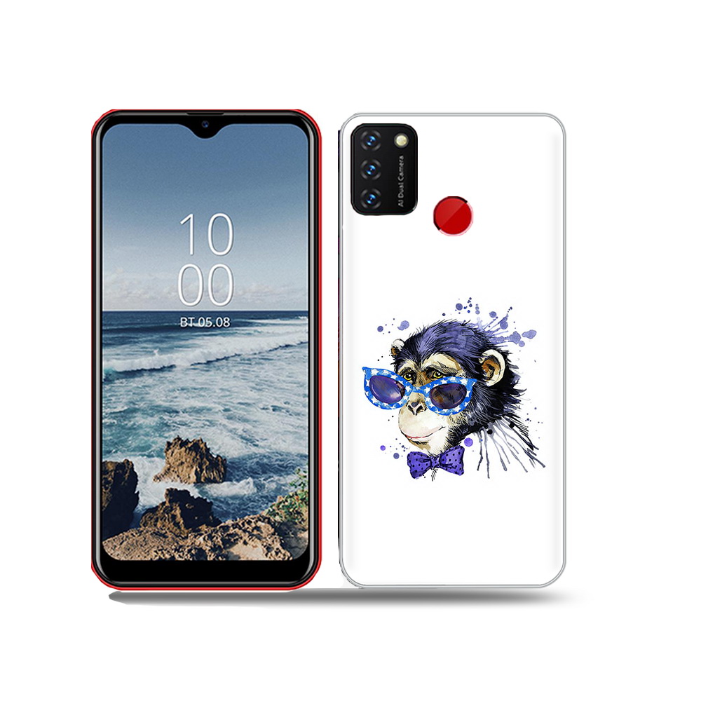 

Чехол MyPads Tocco для BQ 6631G Surf акварельная обезьяна, Прозрачный, Tocco