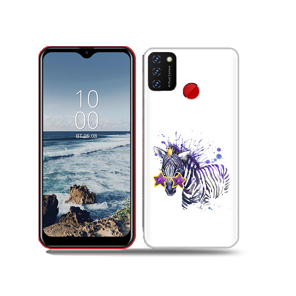 

Чехол MyPads Tocco для BQ 6631G Surf акварельная зебра, Прозрачный, Tocco
