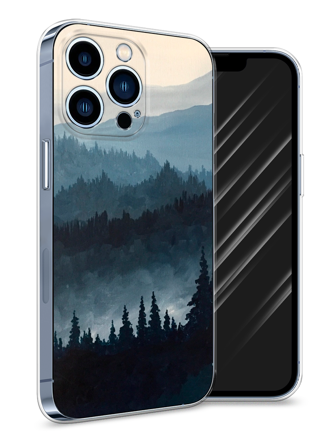 

Чехол Awog на Apple iPhone 13 Pro / Айфон 13 Pro "Туманные горы", Разноцветный, 14350-4