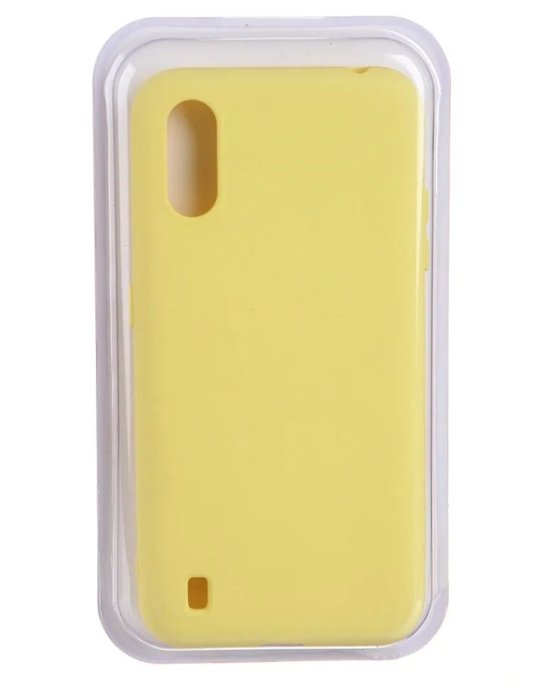 

Чехол Innovation для Samsung Galaxy A01 Soft Inside Yellow 19152, Желтый