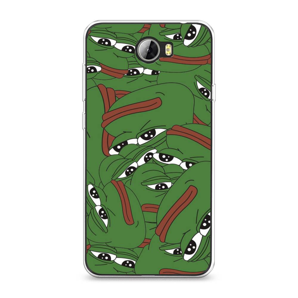 

Чехол Awog на Honor 5A "Печальный frog", Зеленый;белый, 60350-9