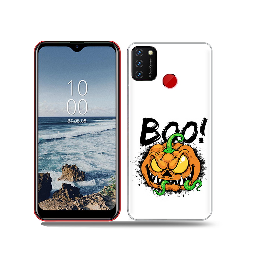 

Чехол MyPads Tocco для BQ 6631G Surf Хэллоуин бу, Прозрачный, Tocco