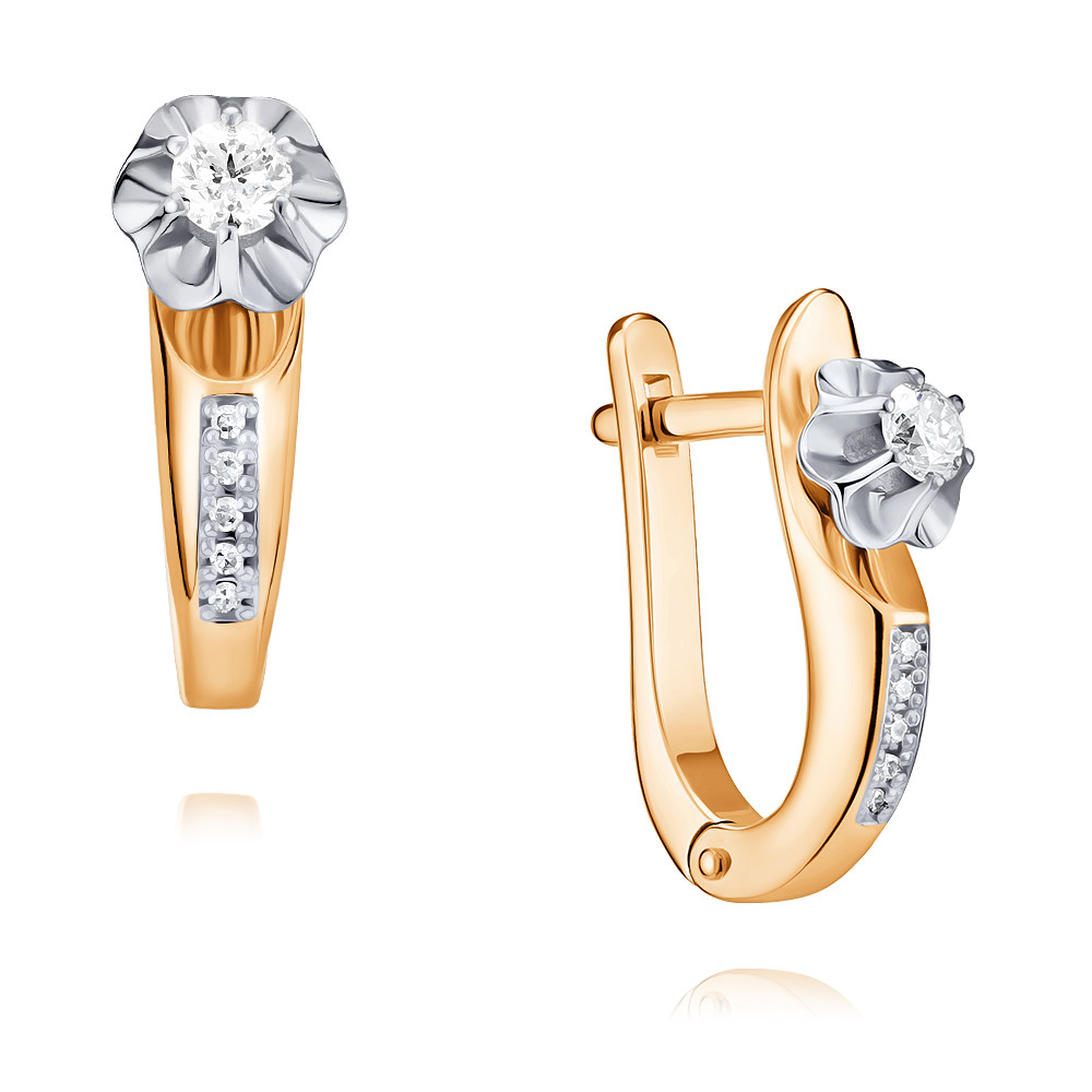 

Серьги из красного золота с бриллиантом ADAMAS 2417362/01-А50Д-41, 2417362/01-А50Д-41