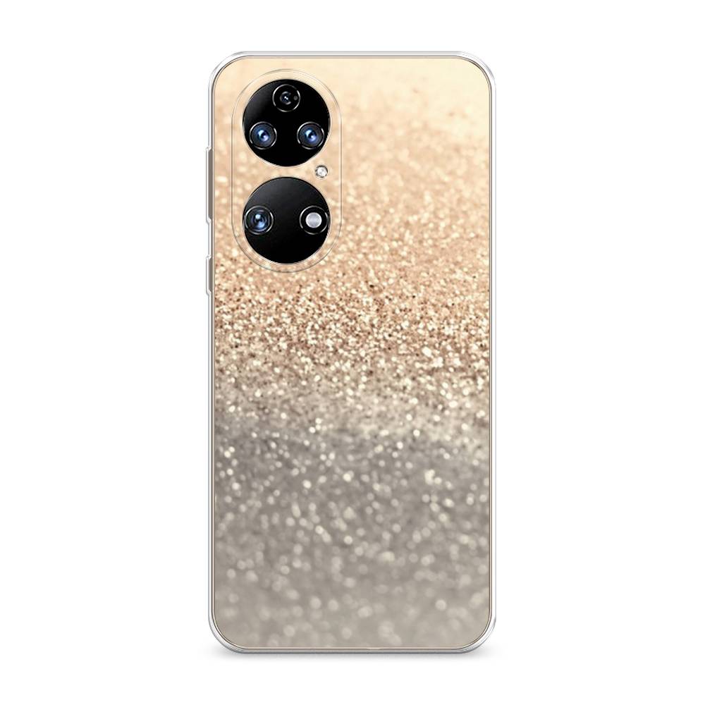фото Чехол awog "песок золотой рисунок" для huawei p50