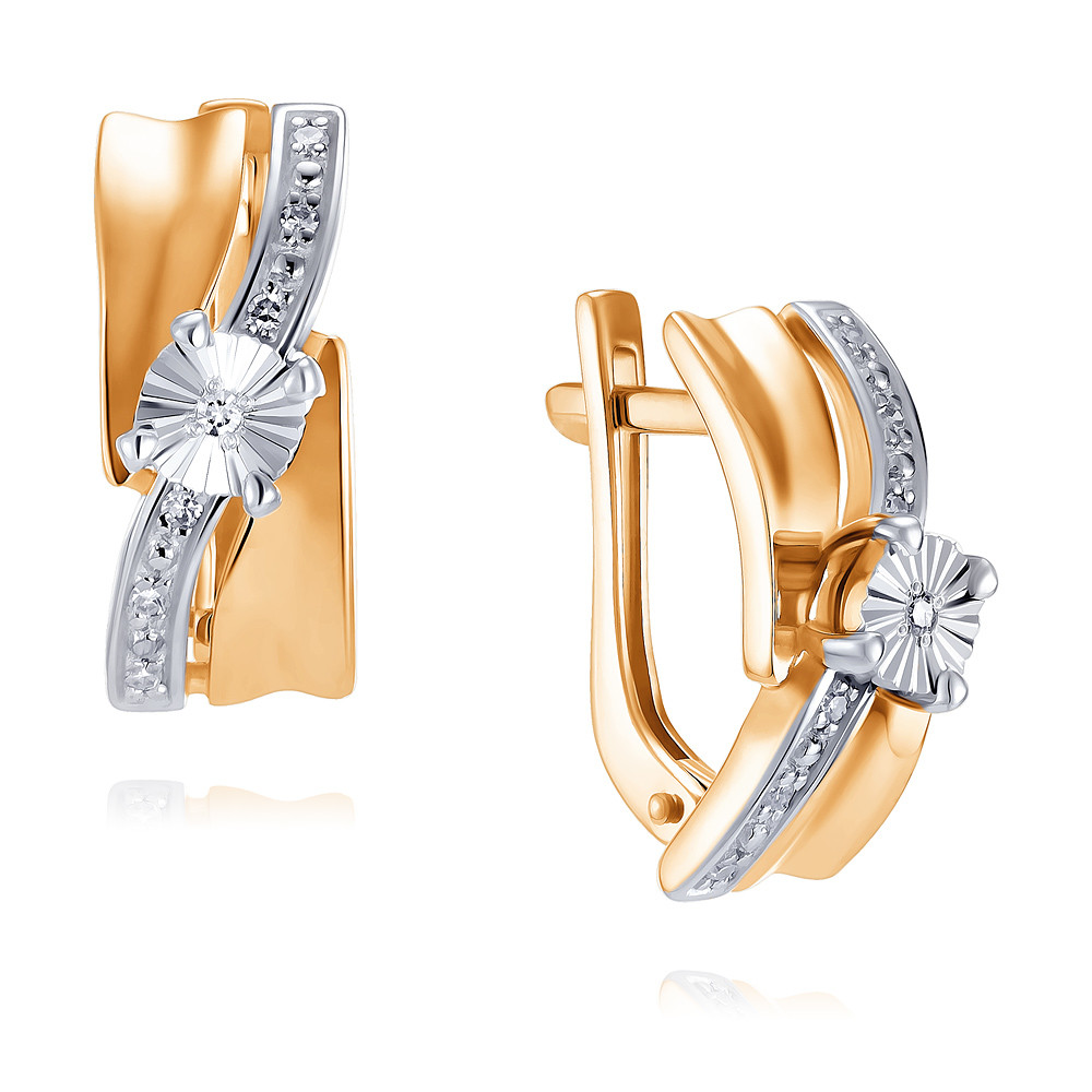

Серьги из красного золота с бриллиантом ADAMAS 2418120/01-А50Д-41, 2418120/01-А50Д-41