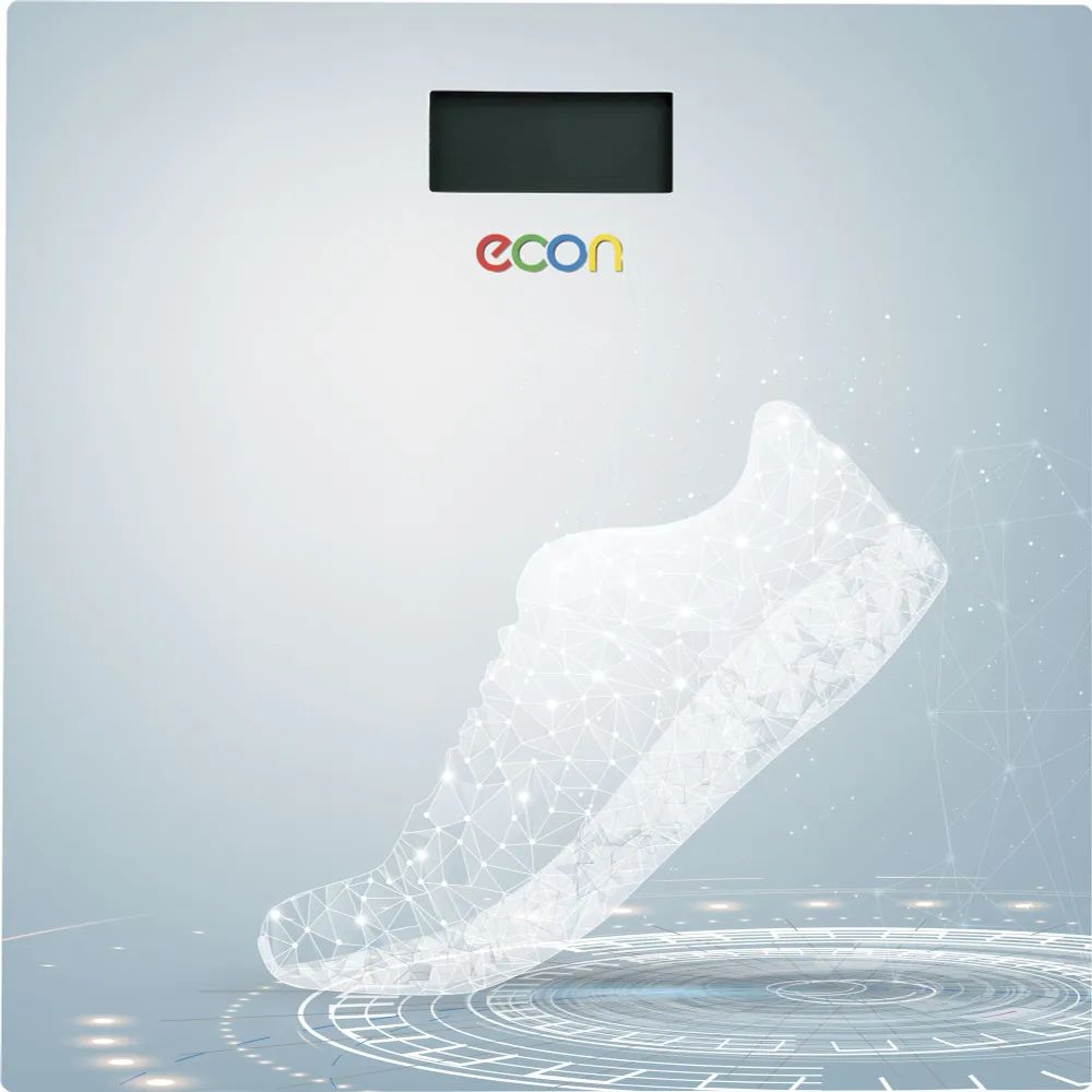 Весы напольные ECON ECO-BS015 голубые весы напольные econ eco bs002