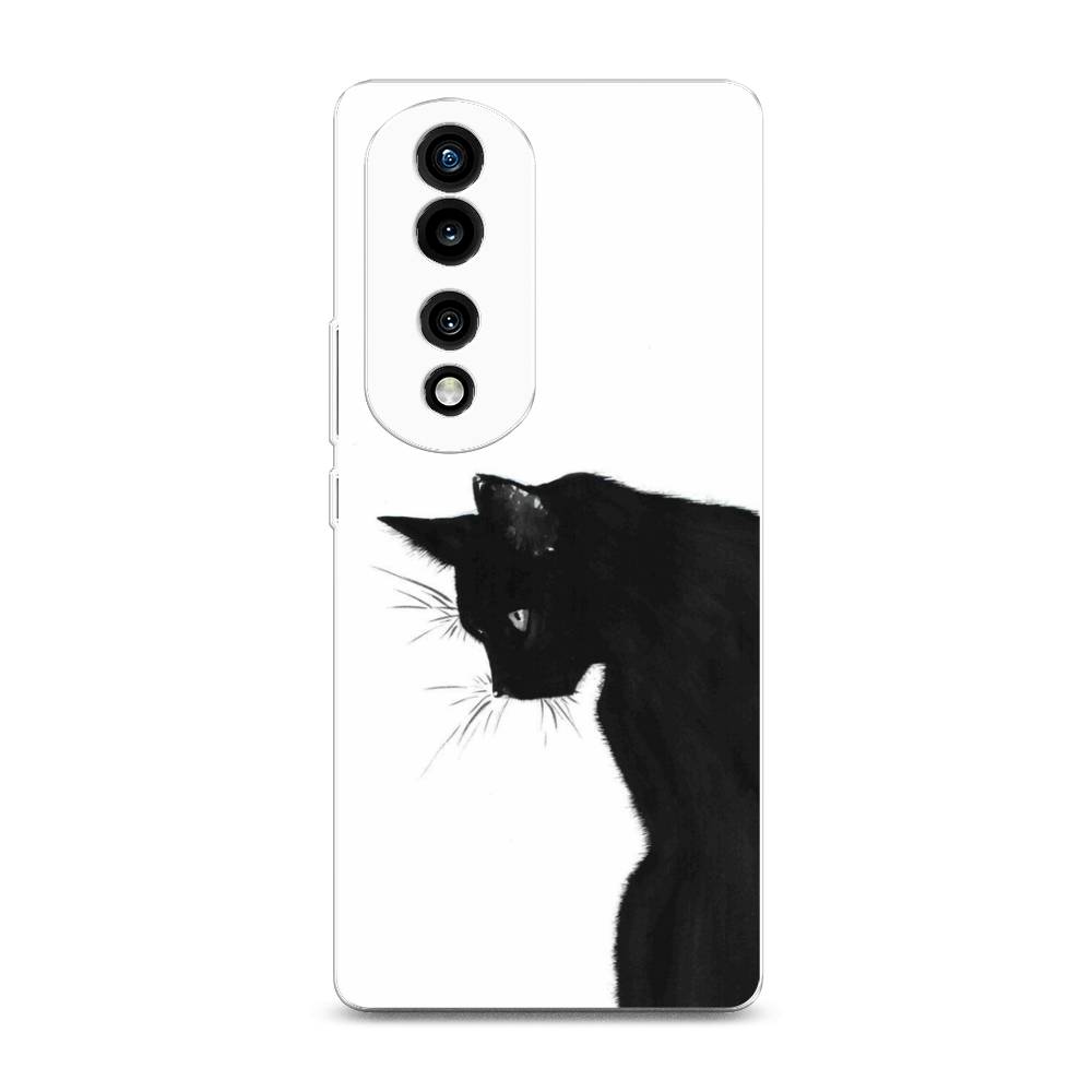 

Силиконовый чехол "Black cat" на Honor 70 Pro, 6108350-1