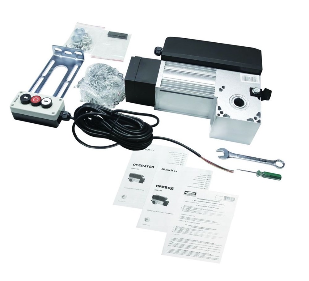 

Комплект привода для промышленных секционных ворот DoorHan Shaft-60 IP65KIT
