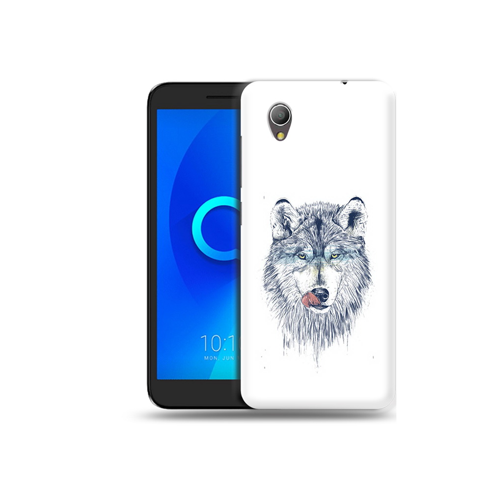 

Чехол MyPads Tocco для Alcatel 1 голодгый волк (PT227134.658.292), Прозрачный, Tocco