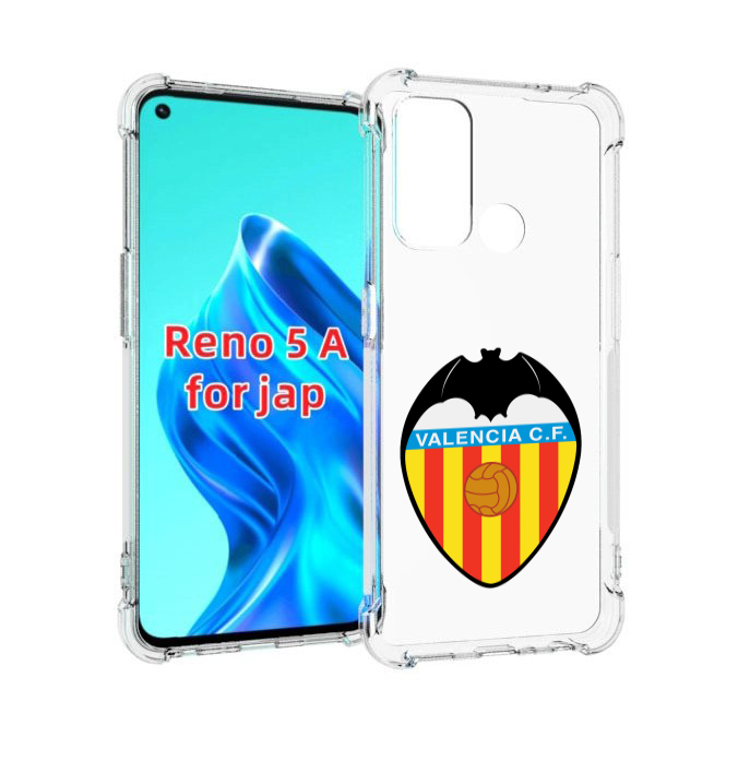 

Чехол MyPads фк-валенсия-2 для Oppo Reno 5A, Прозрачный, Tocco
