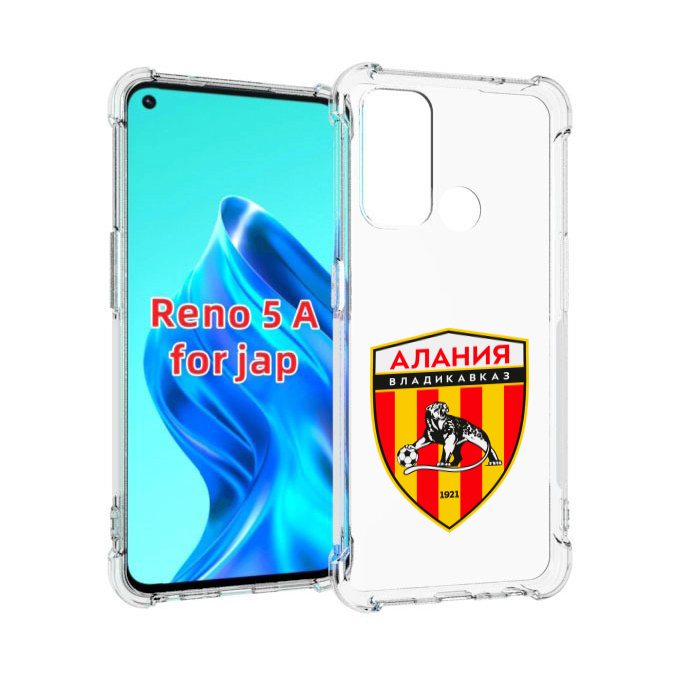 

Чехол MyPads фк-алания-2 для Oppo Reno 5A, Прозрачный, Tocco