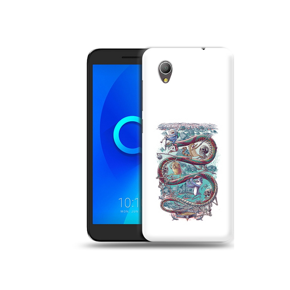 

Чехол MyPads Tocco для Alcatel 1 время приключений страшилка (PT227134.658.280), Прозрачный, Tocco