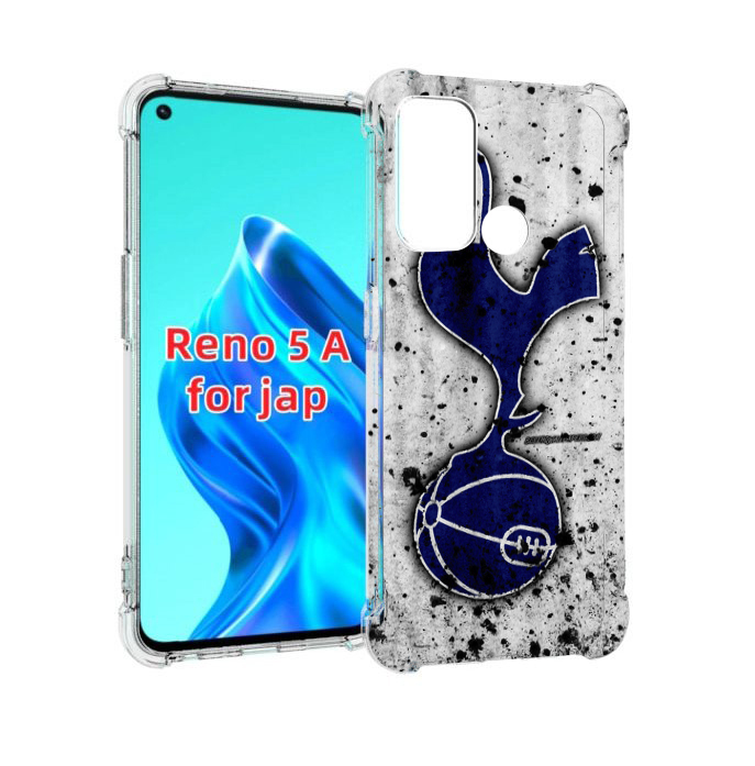 

Чехол MyPads фк тоттенхэм лондон для Oppo Reno 5A, Прозрачный, Tocco