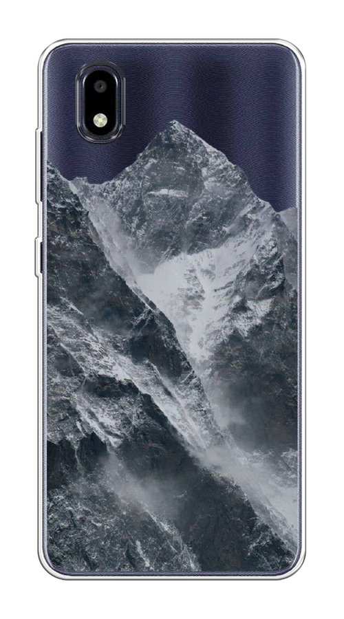 

Чехол на ZTE Blade A3 (2020) "Горы арт 4", Серый;бежевый, 133650-2
