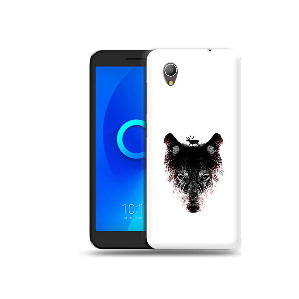 

Чехол MyPads Tocco для Alcatel 1 волк в траве (PT227134.658.267), Прозрачный, Tocco