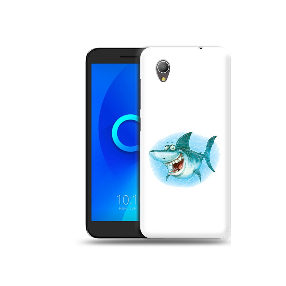 

Чехол MyPads Tocco для Alcatel 1 веселая акула (PT227134.658.261), Прозрачный, Tocco
