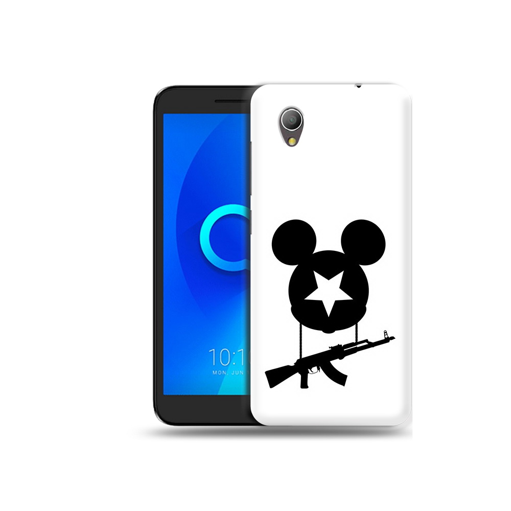 

Чехол MyPads Tocco для Alcatel 1 АК Микки (PT227134.658.26), Прозрачный, Tocco