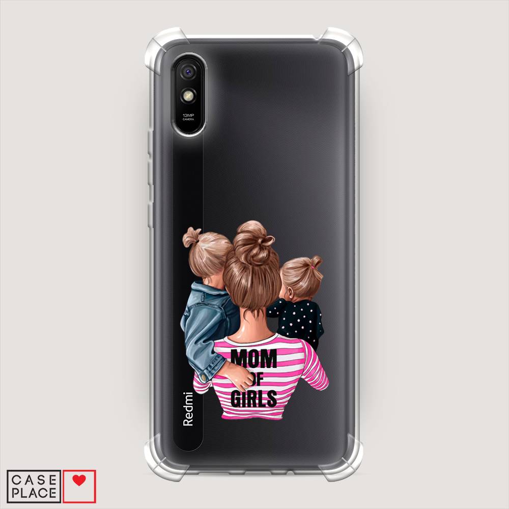 

Чехол Awog на Xiaomi Redmi 9A "Mom of Girls", Разноцветный, 38951-1