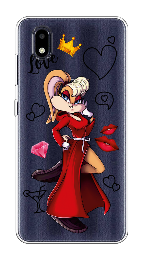 

Чехол на ZTE Blade A3 (2020) "Rich Lola Bunny", Красный;бежевый;оранжевый, 133650-6