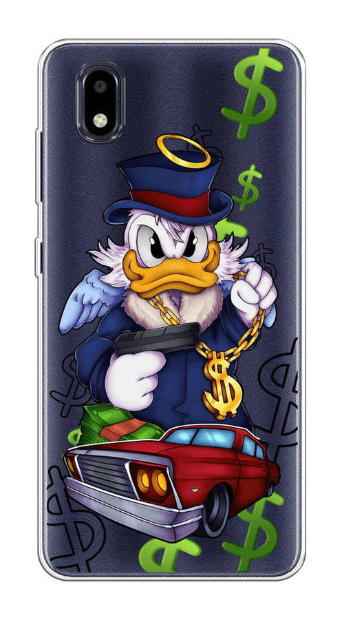 

Чехол на ZTE Blade A3 (2020) "Scrooge McDuck with a Gold Chain", Красный;синий;белый, 133650-6