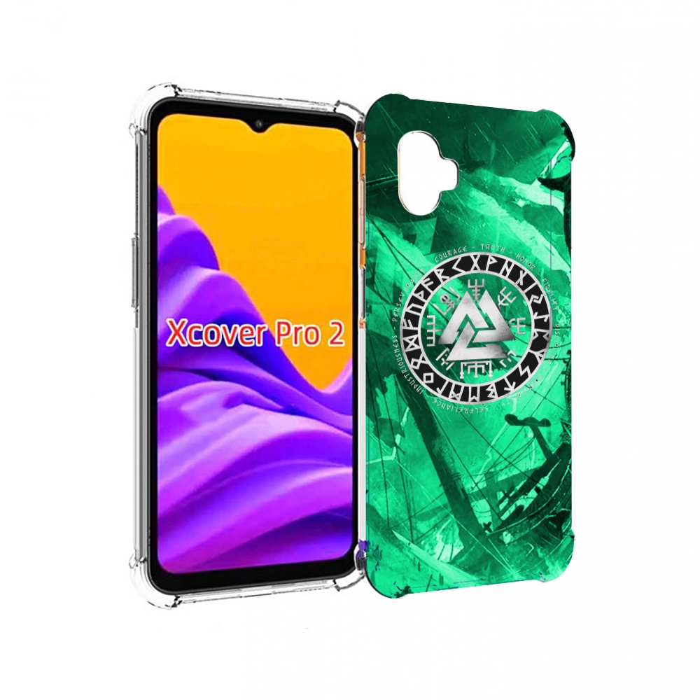 

Чехол MyPads ассасин-крид-2020-рагнарек мужской для Samsung Galaxy Xcover Pro 2, Прозрачный, Tocco