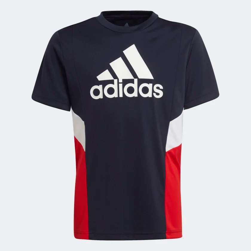 

Футболка детская Adidas HA4027 цв. синий р. 128, HA4027