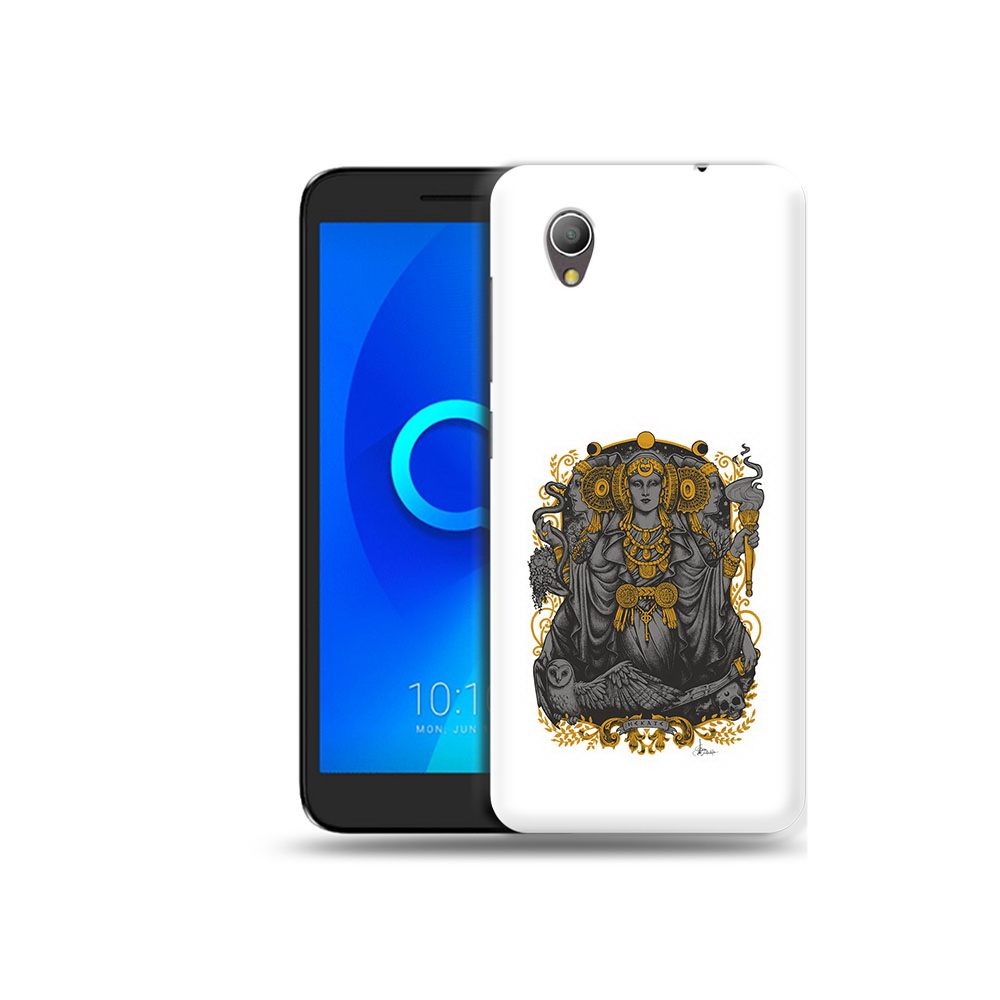 

Чехол MyPads Tocco для Alcatel 1 божество с золотыми элементами (PT227134.658.241), Прозрачный, Tocco